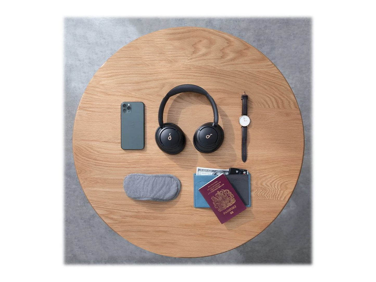 by Life Q30 Hybrid Active Noise Cancelling Headphones with Multiple Modes, Hi-Res Sound, Custom EQ via App, 40H Playtime