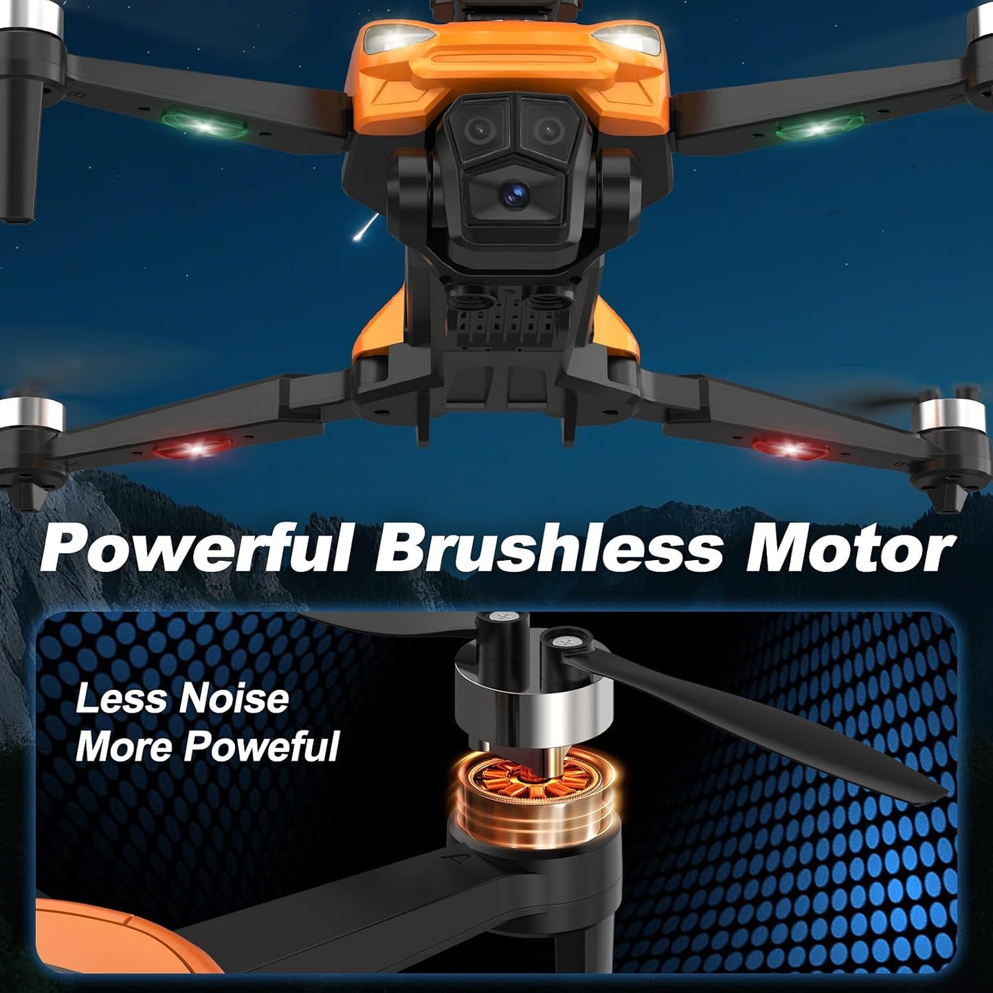 F180 Drones with 4K Camera Adults 4.5" LCD RC Screen, Follow Me Professional Drone GPS Auto Return Home, 5Ghz FPV Real-Time RC Quadcopter Dron for Beginner, SD Card, Long Flight Time under 249G