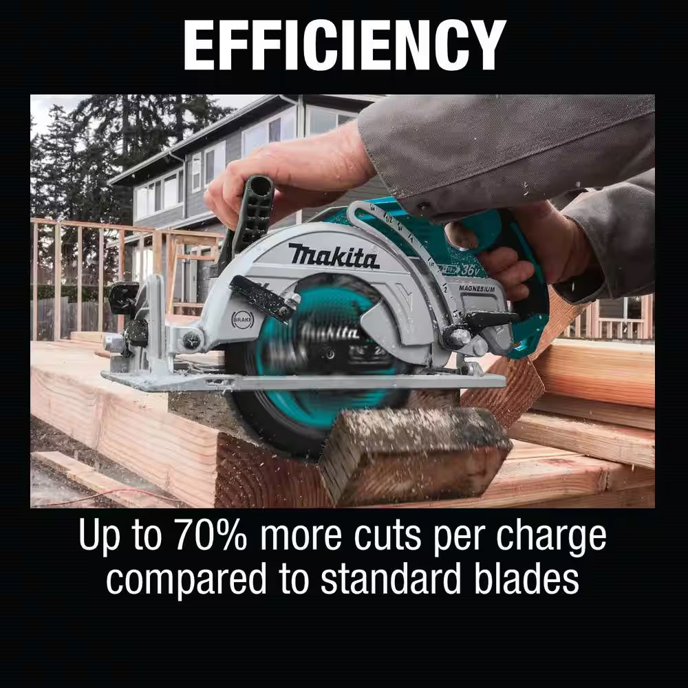 7-1/4 In. 24T Carbide-Tipped Max Efficiency Ultra-Thin Kerf Circular Saw Blade, Framing (3-Pack)