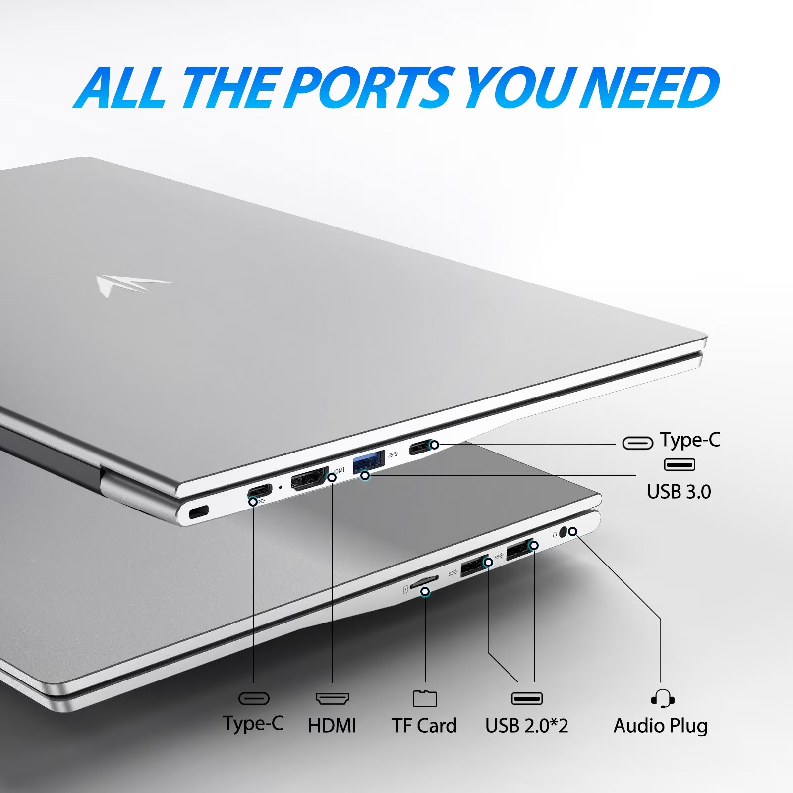 15.6" Student Laptop Notebook, AMD Ryzen 3 up to 3.5Ghz, 8GB RAM, 512GB SSD, Backlit Keyboard & Fingerprint Unlock