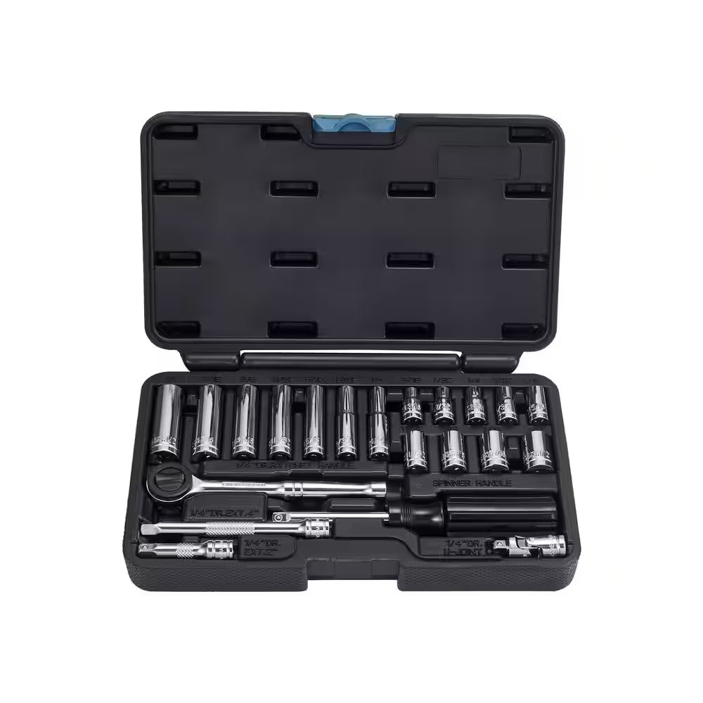 21-Piece SAE Mechanics Tool Set with Case