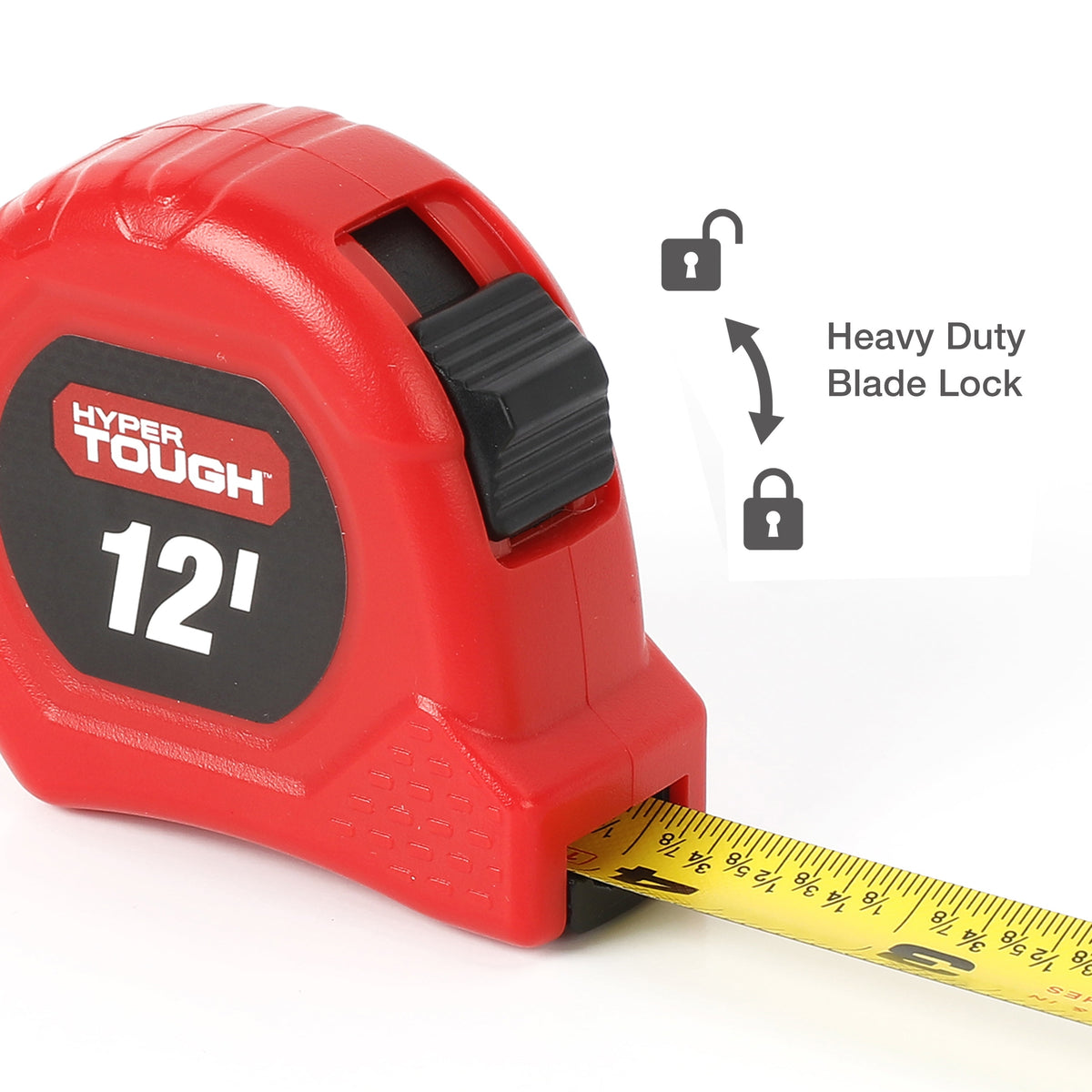 Tape Measure, 12 Ft, Nylon Coated Blade, VN-42038