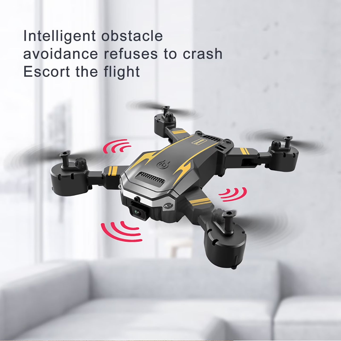 Drone with Camera for Adults Kids 1080P 8K HD Dual Camera Remote Control Drone RC Aircraft Quadcopter W/ 3 Batteries for Long Flight Mini Foldable Drone for Beginners Toys Gifts for Boys Girls