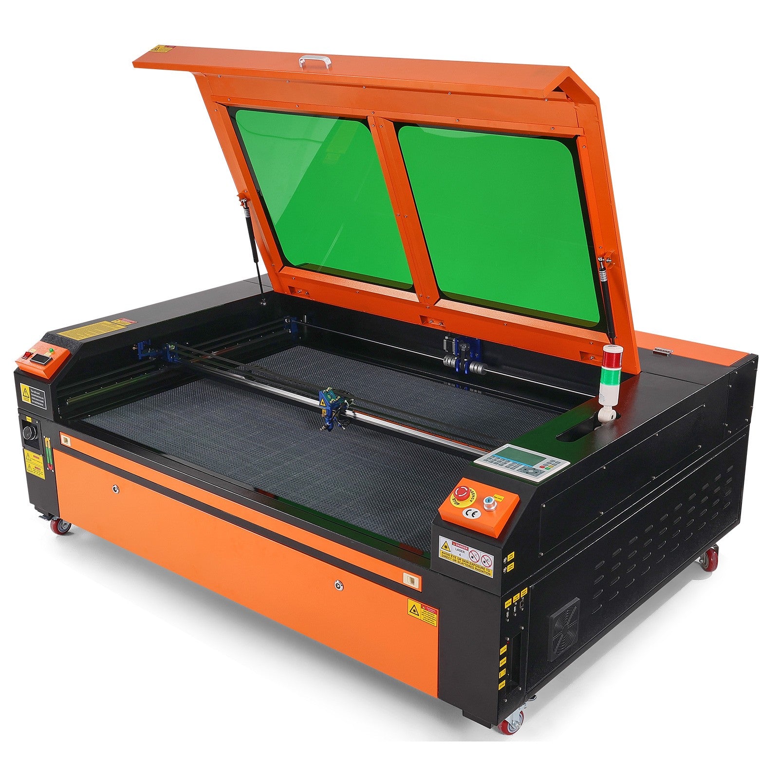 Uimoso 130W CO2 Laser Cutter and Engraver, 35X55 In, 19.7 IPS Speed