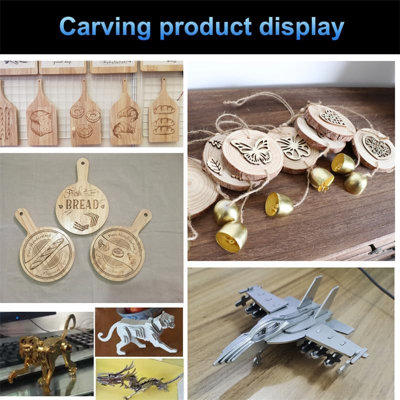 40W Laser Module with Air Assit for Laser Cutter & Laser Engraver Machine,5.5W Output Power,Built in Fac,Ultra-Fine Compressed Spot CNC Carving DIY Laser Master - Laser Class Lv