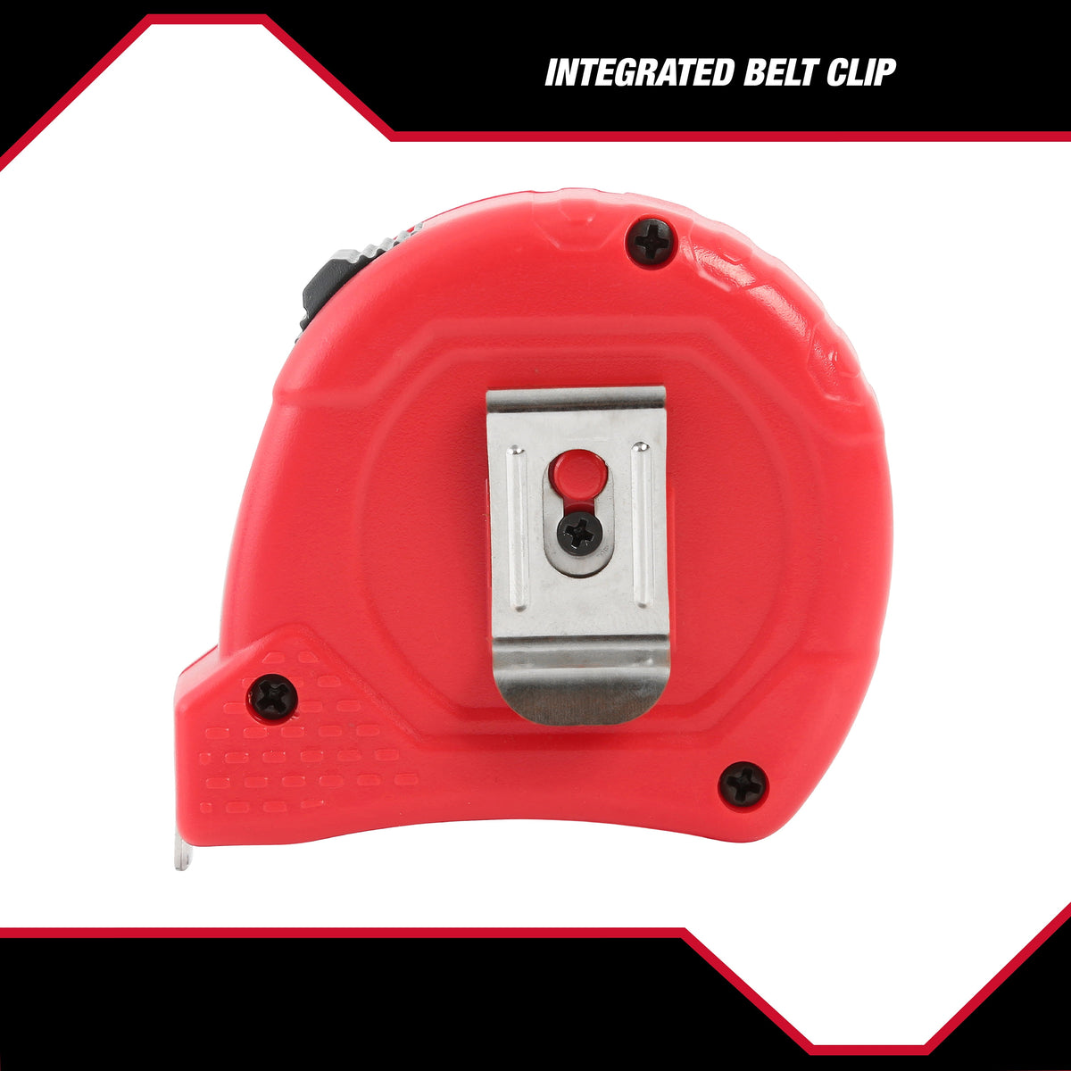 Tape Measure, 16 Ft, Nylon Coated Blade