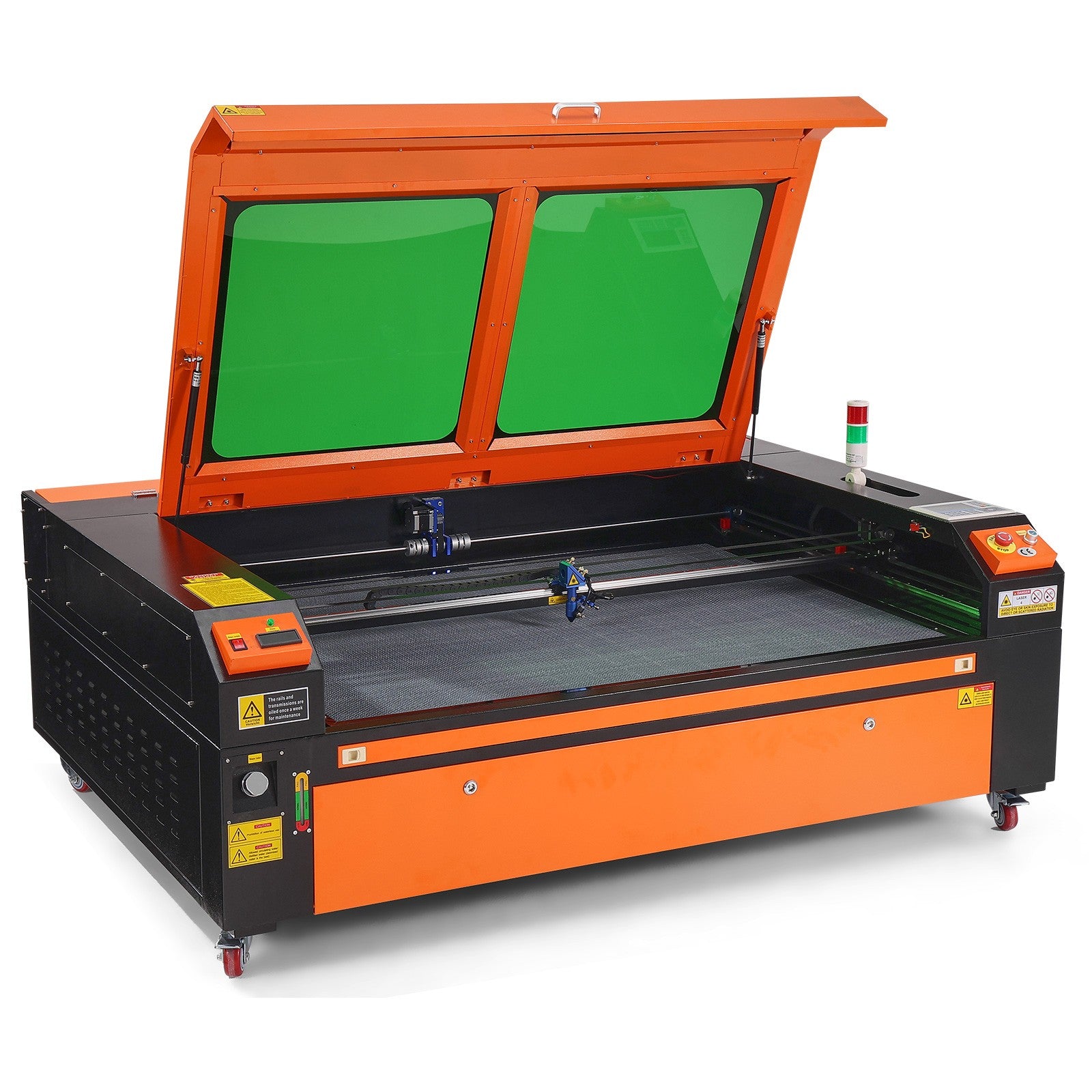 Uimoso 130W CO2 Laser Cutter and Engraver, 35X55 In, 19.7 IPS Speed