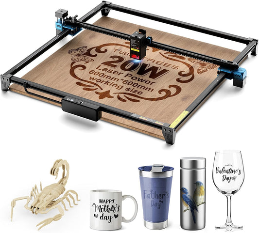 TTS-20 Max 20000Mw Laser Engraver and Cutter Machine