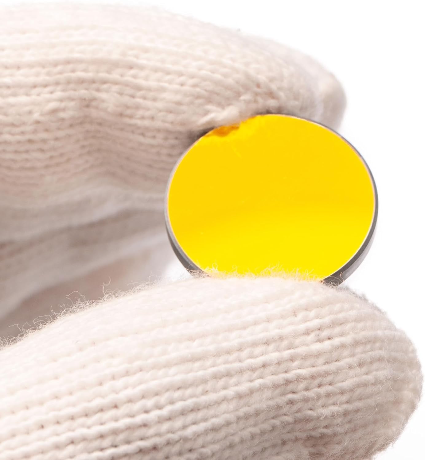 25Mm CO2 Laser Mirror Si Reflective Lens 3PCS CO2 Laser Lens Si Gold Plated Laser Mirrors Dia 25Mm Co2 Laser Mirror for CO2 Laser Machine