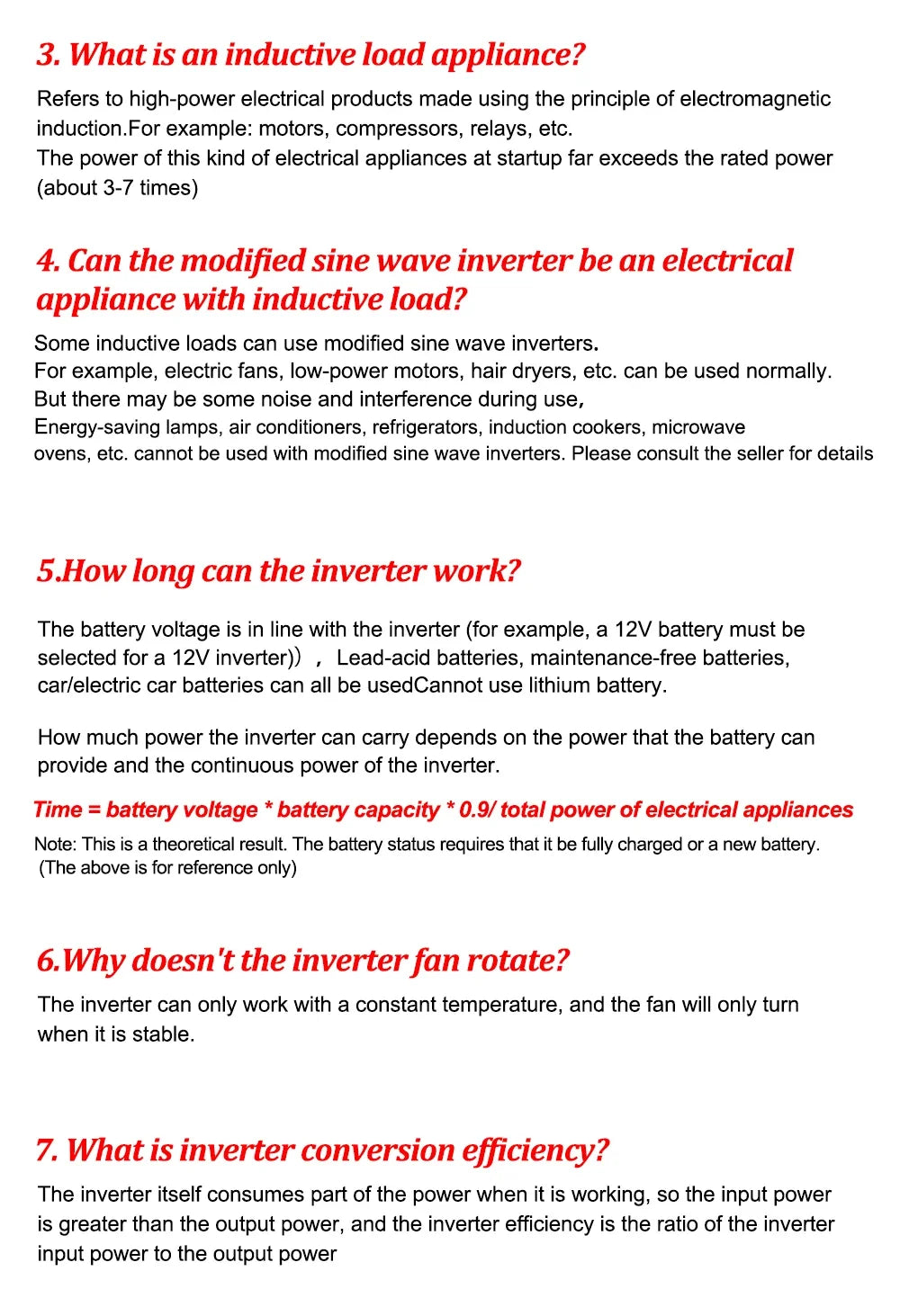 Car Power Inverter 1500W 2000W 2600W 6000W DC 12V to AC 120V Transformer with Dual Socket Charge,2×3.1A USB Port.