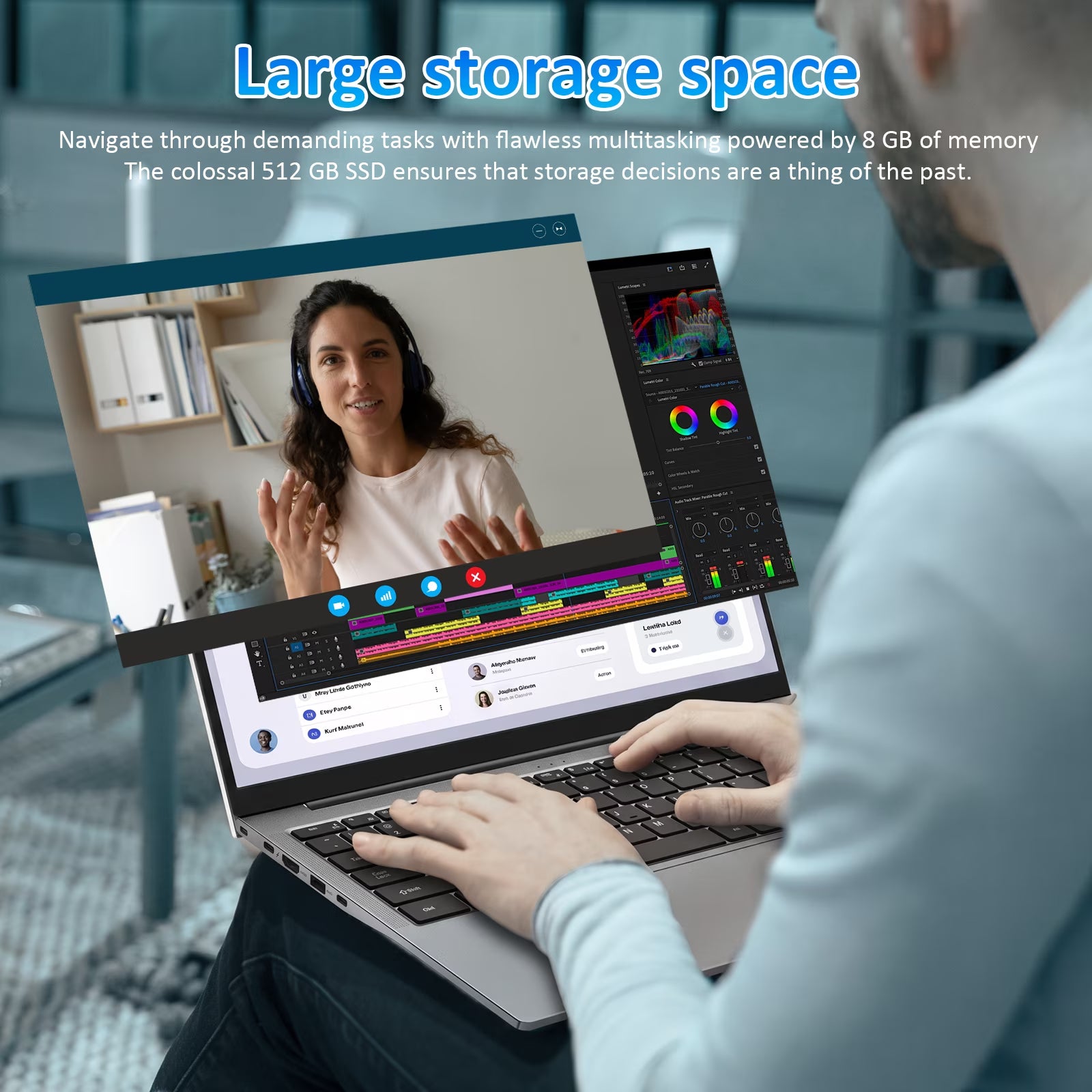 15.6" Student Laptop Notebook, AMD Ryzen 3 up to 3.5Ghz, 8GB RAM, 512GB SSD, Backlit Keyboard & Fingerprint Unlock