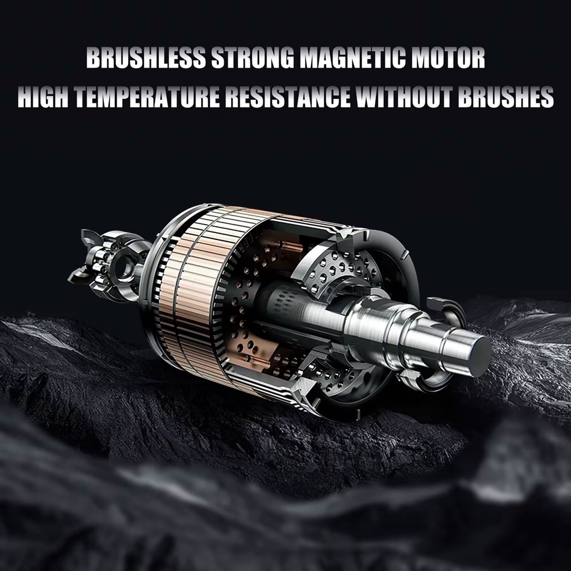 21V Cordless Angle Grinder, 4.0Ah Battery & 2A Fast Charger, 12000RPM Brushless Motor, Power Angle Grinder with Cutting & Grinding Wheels, Flap Discs for Wood Metal & Rust Removal