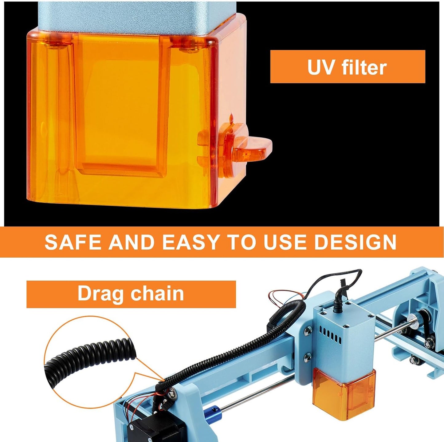 L4 Laser Engraver Machine, 3000Mw Laser Engraving Cutting Machine with 7000Mm/S Fast Laser Engraver Machine, 150X200Mm Working Area, Portable Laser Marking Machine for Jewelry, Metal, Class IV