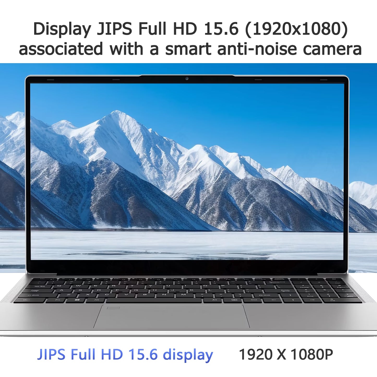 15.6" Student Laptop Notebook, AMD Ryzen 3 up to 3.5Ghz, 8GB RAM, 512GB SSD, Backlit Keyboard & Fingerprint Unlock