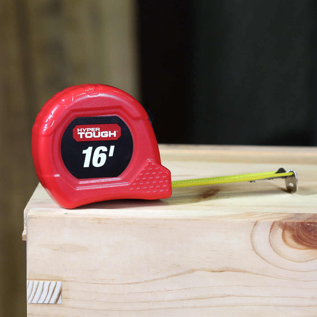 Tape Measure, 16 Ft, Nylon Coated Blade
